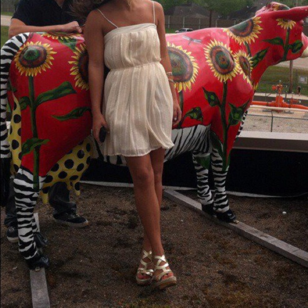Cream dress